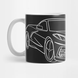 Corvette Stingray sportscar Mug